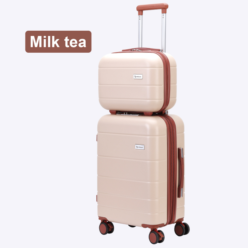 Valiză de mari capacitate ABS-PC, blocare TSA cu cod, roți universale, separare uscat-umed, suport pentru telefon, extensie