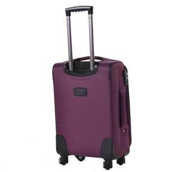 Üzleti vízálló görgős utazótáska Oxford anyagból, logó testreszabás, cipzáros nyitás, 3 kg, univerzális kerekek