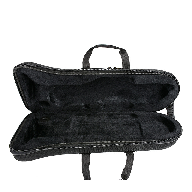 Тромпетова чанта за инструмент — лека формована кутия, Crocodile/Oxford плат, марка YUEDONG, подплата полиестер–памук, Унисекс, извити презрамки за рамо, Зима 2023