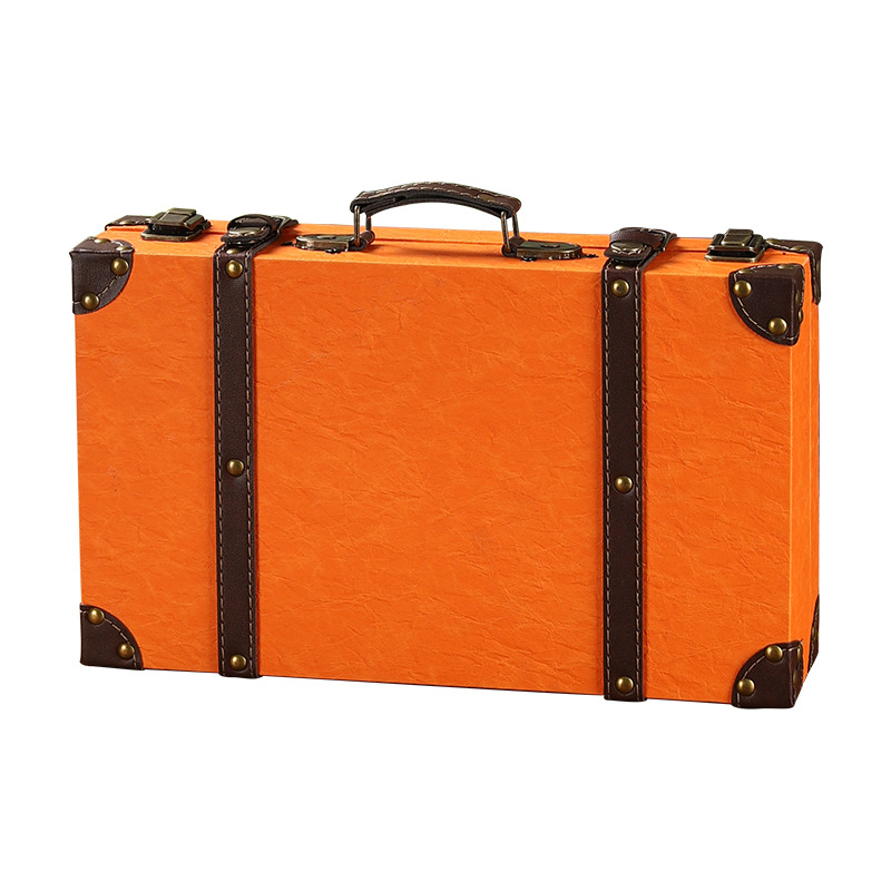 Дървен куфар за съхранение, модел 1120A, преносим, прахоустойчив, капацитет до 5 л, подходящ като реквизит за снимки и витрини