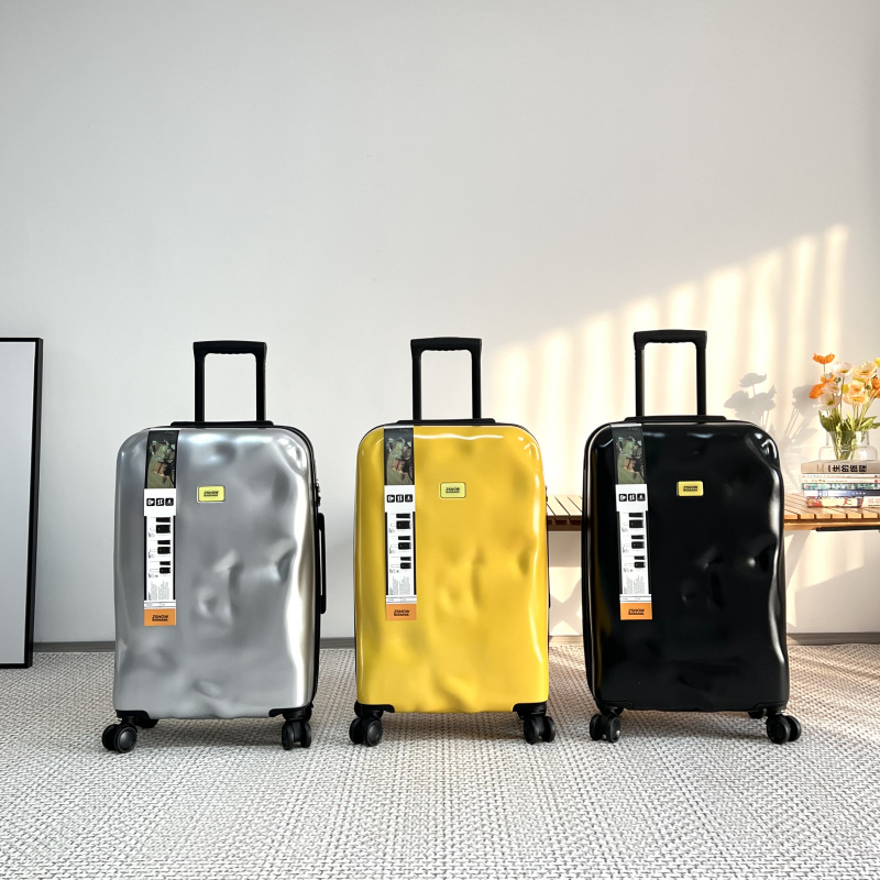 Куфар за пътуване с колела тип самолет, ABS+PC, ципово отваряне, 3 кг, водоустойчив, обикновена комбинирана брава