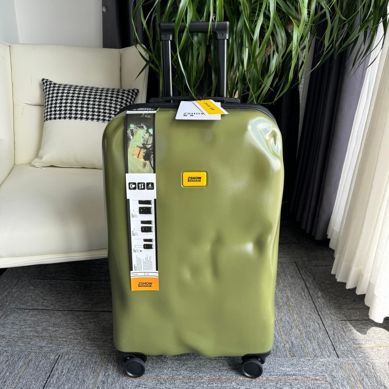 Куфар за пътуване с колела тип самолет, ABS+PC, ципово отваряне, 3 кг, водоустойчив, обикновена комбинирана брава