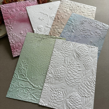 Пластмасова ембосинг‑форма за DIY релеф – Цвете с 3D текстура в стил паяжинна мрежа, украса за окачване, инжекционно формована