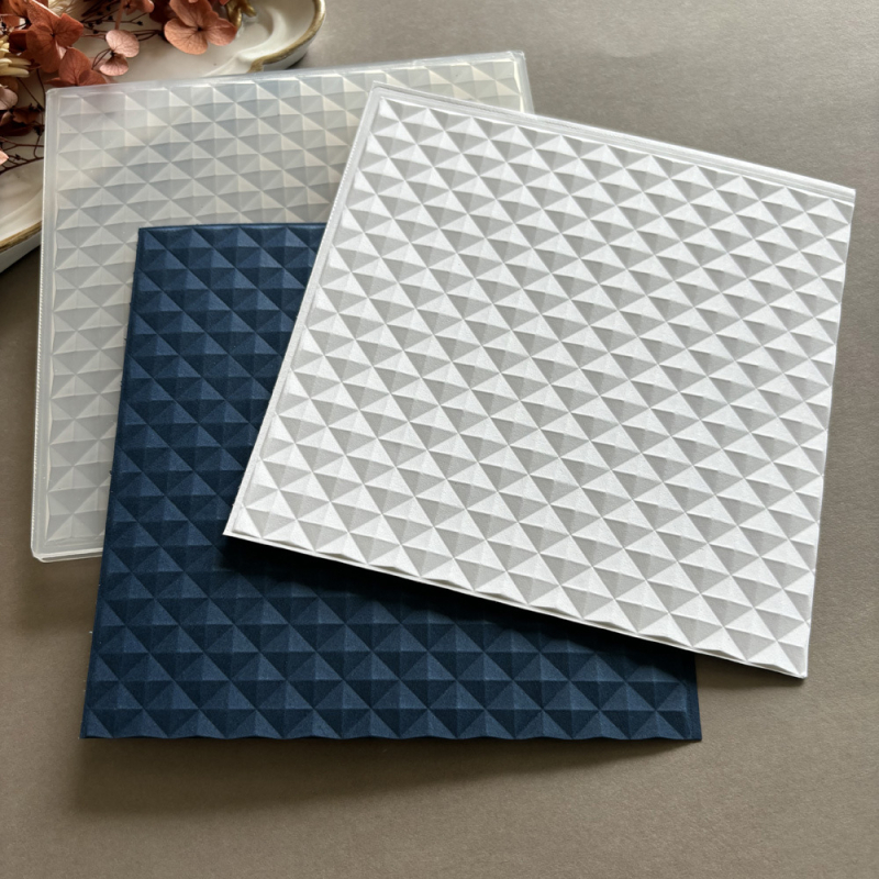 Пластмасова ембосинг‑форма за DIY релеф – Цвете с 3D текстура в стил паяжинна мрежа, украса за окачване, инжекционно формована