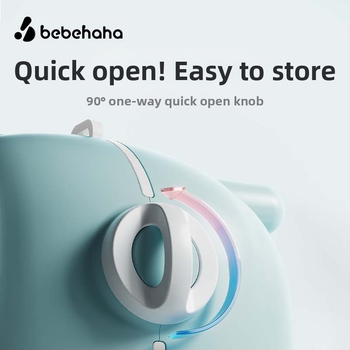 Παιδικός δύο σε ένα αποσκευών για οδήγηση – ABS, τροχοί universal, άνοιγμα με κουμπωτή ασφάλεια, κωδικός κλειδαριά, μάρκα bebehaha