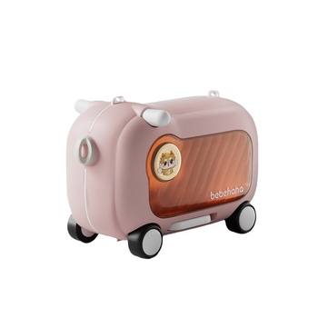 Παιδικός δύο σε ένα αποσκευών για οδήγηση – ABS, τροχοί universal, άνοιγμα με κουμπωτή ασφάλεια, κωδικός κλειδαριά, μάρκα bebehaha