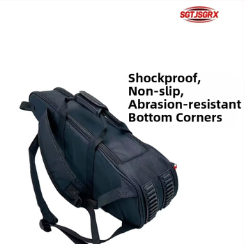 Чанта за саксофон — преносима, лека раница; полиестер; марка SGTJSGRX; презрамка с въздушна подложка