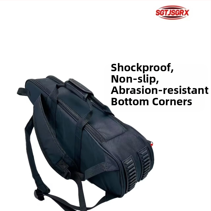 Чанта за саксофон — преносима, лека раница; полиестер; марка SGTJSGRX; презрамка с въздушна подложка