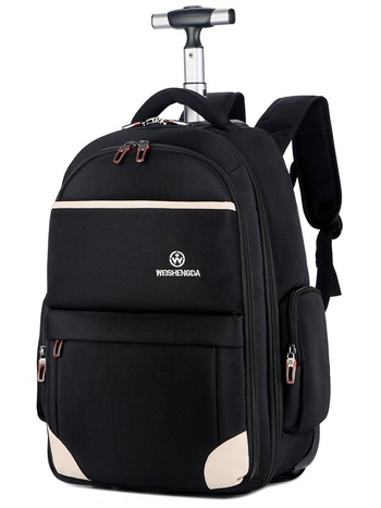 WeiShengDa 36-55L Oxford ύφασμα ρολλίνγκ σακίδιο για επιχειρηματικά ταξίδια – διαπνοή, αδιάβροχο, ανθεκτικό στη φθορά, αντι-σοκ – επαγγελματική μετακίνηση