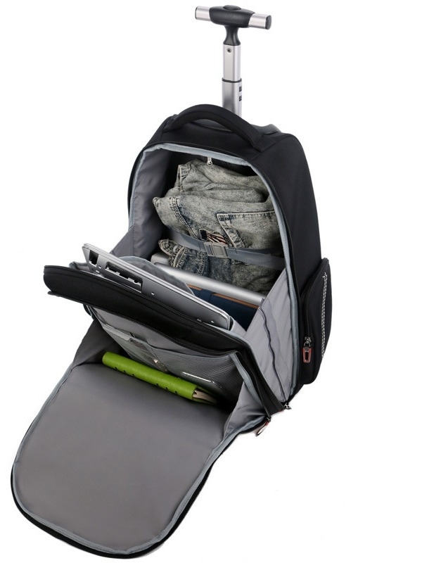 WeiShengDa 36-55L Oxford anyagú guruló hátizsák üzleti utazáshoz – lélegző, vízálló, kopásálló, ütéscsillapító – üzleti út