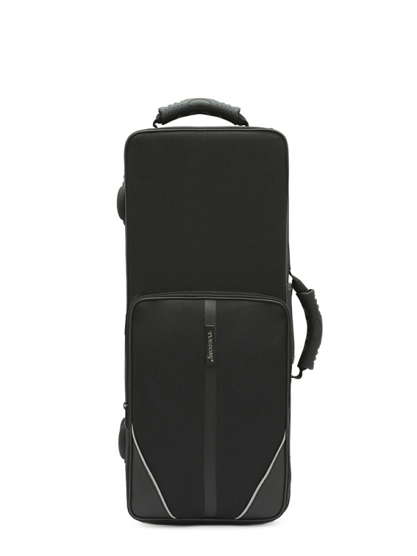 Калъф за музикален инструмент от Oxford плат (водоустойчив; полиэстерно-памучна подплата; извита презрамка; принт с букви)