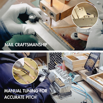 Хармоника WH1001S — 10 отвора, капак от неръждаема стомана