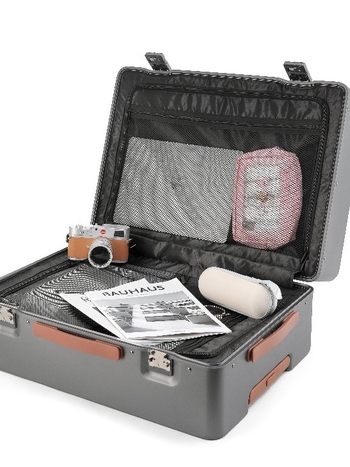 Βαλίτσα καμπίνας, unisex, από PC υλικό, TSA συνδυαστική κλειδαριά, θύρα USB, κυκλικοί τροχοί, διαχωρισμός στεγνό/βρεγμένο