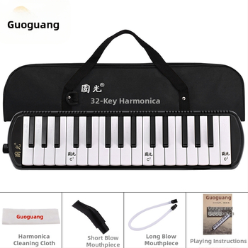 Хармоника QM37A, 37 клавиша, ABS корпус, неръждаема плоча