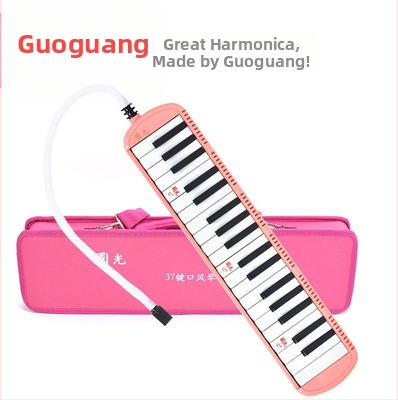 Хармоника QM37A, 37 клавиша, ABS корпус, неръждаема плоча