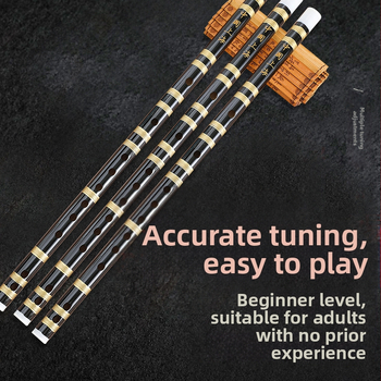 Флейта MUTONG, модел 203, характеристики CDEFG, опаковка: платнена чанта