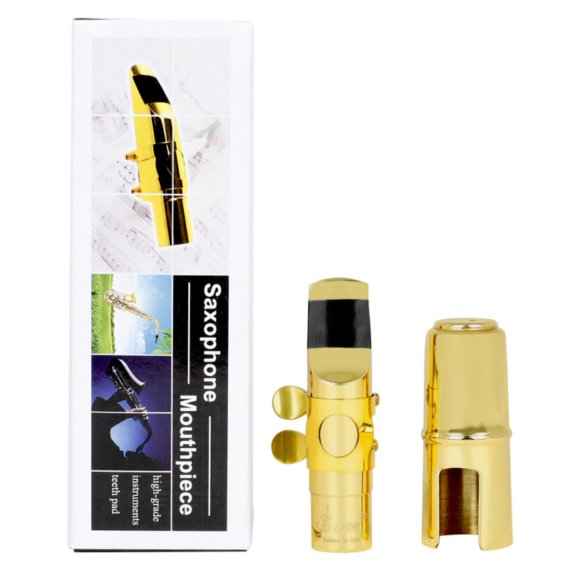 Rézből készült szaxofon-ujjnyílás SLADE, model ND288/ND287/ND286, kezdőknek, kartondobozos csomagolás