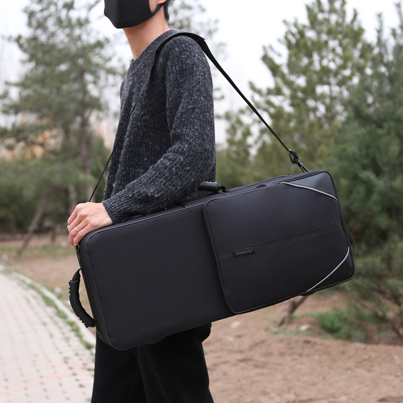 Саксофонова раница с твърд корпус, водоустойчива и лека — Oxford плат; модел S-57; марка YUEDONG; подплата полиестер памук