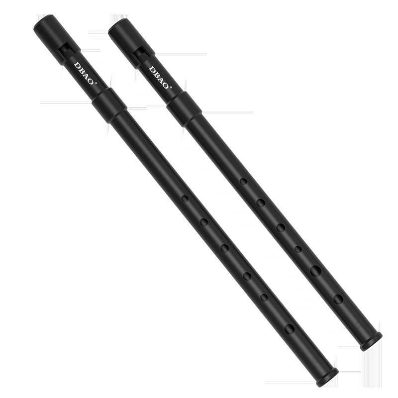 Ирландска свирка-флейта, шест отвора, тяло от медно-резинено-алуминиево сплав, ключове C и D