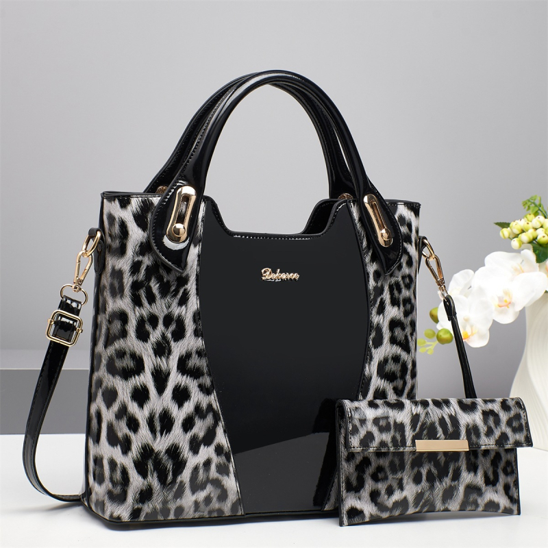 Geantă Crossbody PU - formă pătrată verticală - fermoar - buzunar interior laminat - brand Shichen