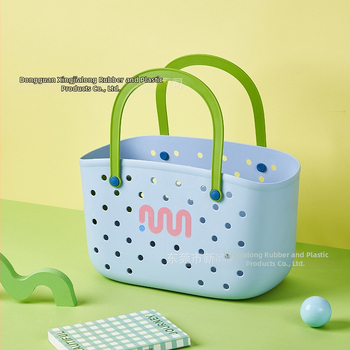 EVA раменна чанта за плажа с дупков дизайн – персонализиран печат, дебелина 3.5 мм, плътност 35, мека и водоустойчива