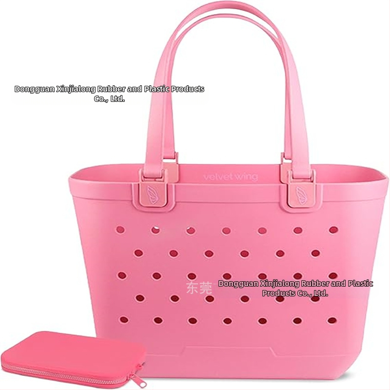 EVA раменна чанта за плажа с дупков дизайн – персонализиран печат, дебелина 3.5 мм, плътност 35, мека и водоустойчива