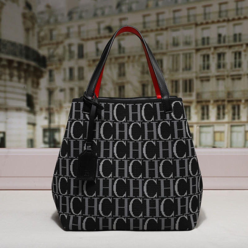 CILMI HARVILL CHHC Tote торба - флай тъкане, стил кошничка за зеленчуци, bucket форма, платнена облицовка, вътрешни джобове за телефон и лична карта