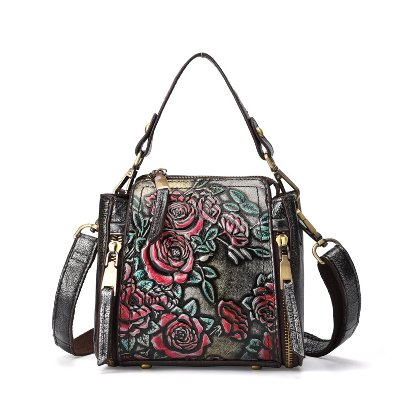 Bucket kott – ehtne nahk, ülemise kihi veisnahk; tõmblukuga avamine; sisetaskud: tõmblukuga tasku, telefonitasku, ID-tasku