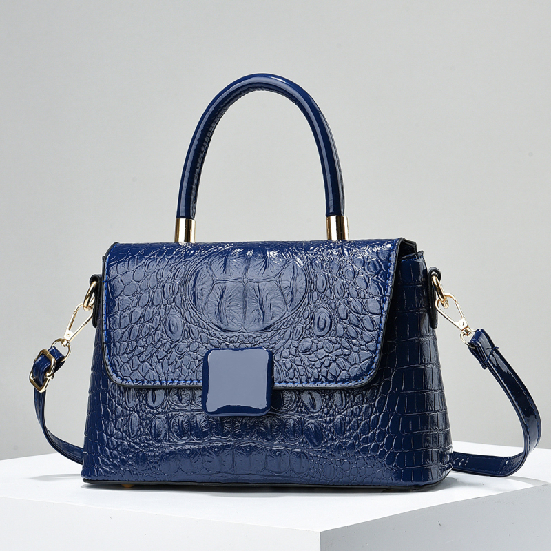 Geantă pentru mamă, stil Urban Simplicity, material PU, formă orizontal pătrată, închidere cu fermoar, buzunare pentru telefon și ID cu strat intermediar