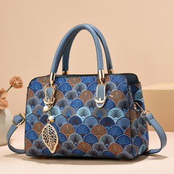 Shichen PU női kézitáska cipzárral és belső cipzáras zsebbel