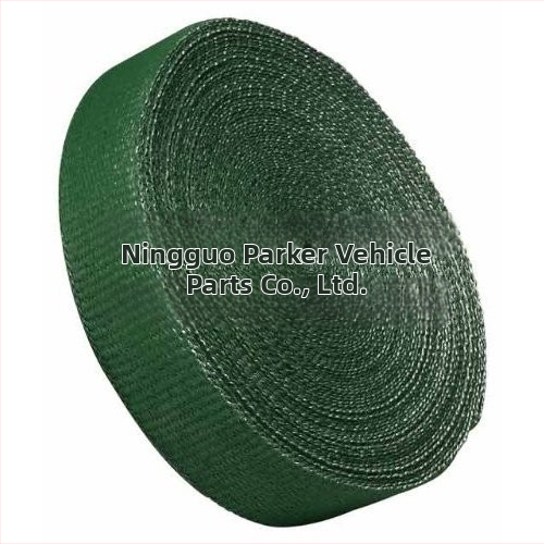 Титанови влакна изолационна лента за мотоциклетен ауспух, огнеупорна, температура 1300°C, работна температура 900°C, ширина 25–100 мм