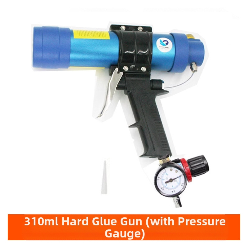 Пистолет за лепило, картридж 310 ml, пневматичен, регулируема скорост, модел Q3, SUBAO/Speed Leopard