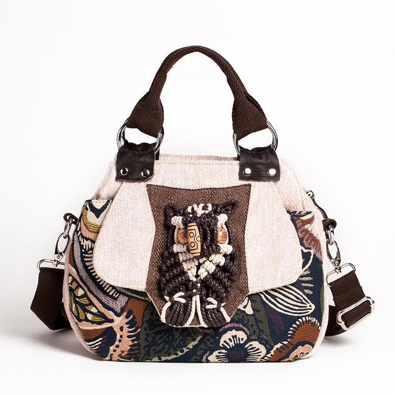 Zeyang corduroy keresztpántos válltáska — szőtt textúra, cipzáras zárás, kender bélés, szabadidőre és utazásokra