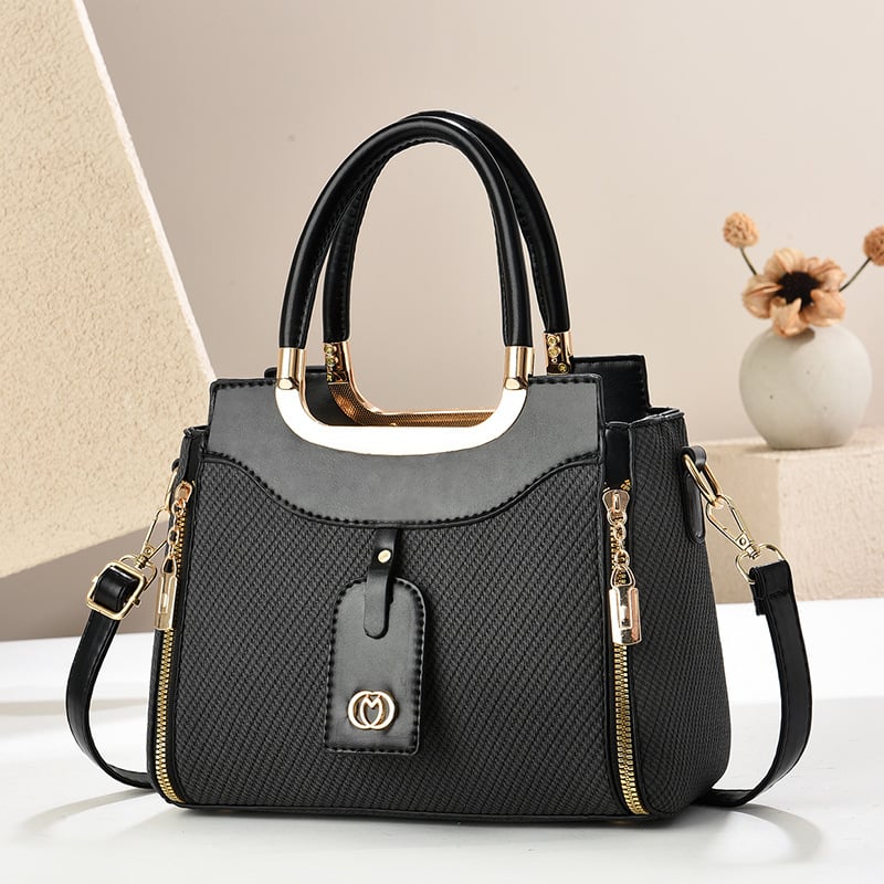 Geantă crossbody din PU, cu capacitate mare, închidere cu fermoar, căptușeală din poliester, formă orizontală pătrată, stil street fashion