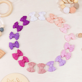 Κλιπ μαλλιών από ύφασμα για παιδιά, σχήμα σταγόνας νερού, χειροποίητο, γλυκιά και φρέσκια σχεδίαση, μάρκα Manotte, προέλευση Τζιάνγκξι