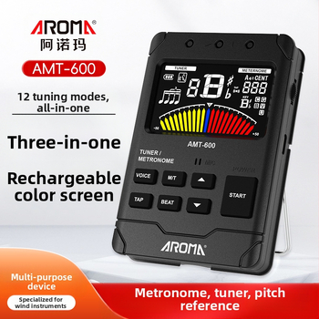 Arnoma AMT-600 Metronóm a ladenie pre dychové nástroje, husle a violončelo – 3 v 1