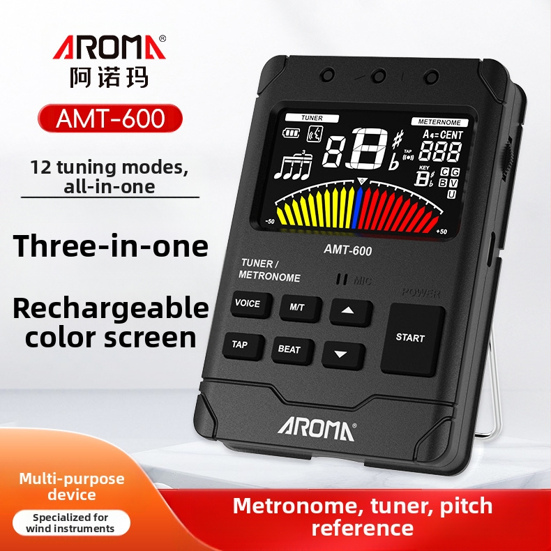 Arnoma AMT-600 Metronóm a ladenie pre dychové nástroje, husle a violončelo – 3 v 1
