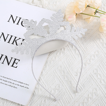 Μεταλλικό διάδημα για το κεφάλι με νιφάδες στρας, χειροποίητο, για παιδιά, αξεσουάρ πάρτι