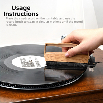 Комплект за почистване на винилови грамофонни плочи – OPULA KCL-1900, почистващ комплект, 2024