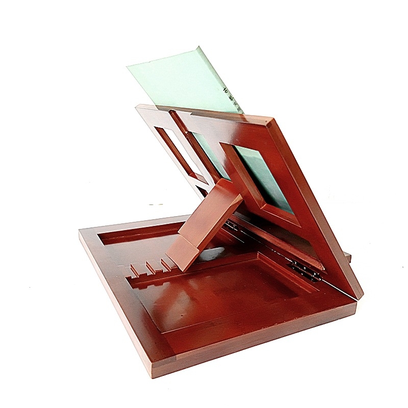 Stativ de muzică din bambus pentru instrumente – model de birou, Redstar