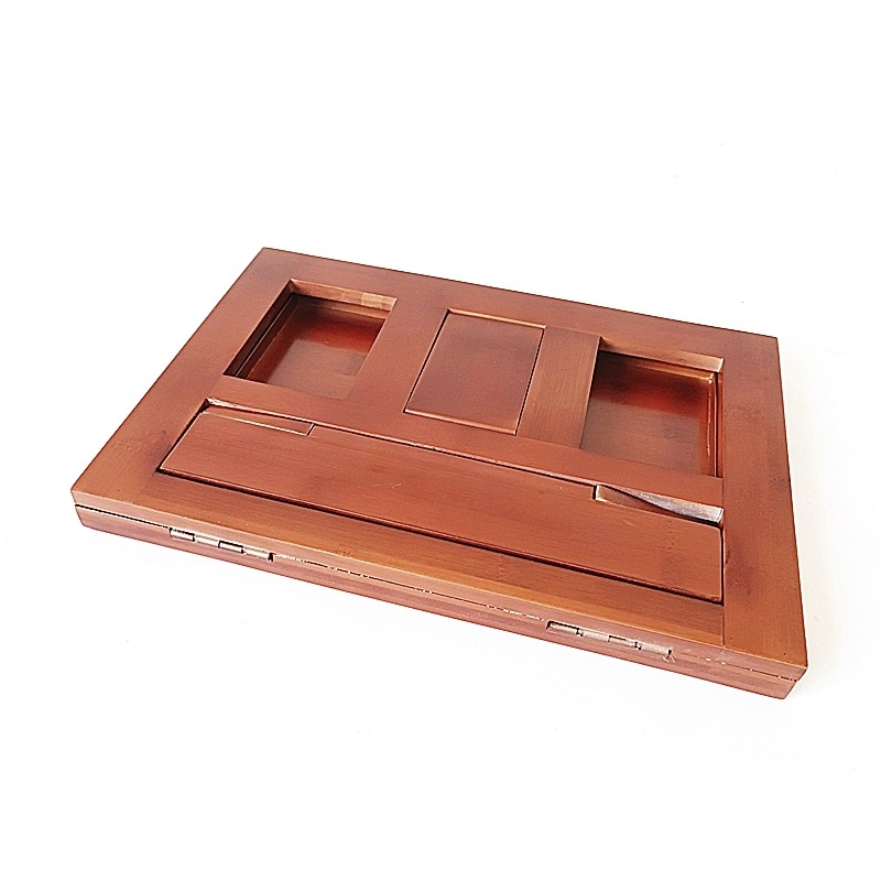 Stativ de muzică din bambus pentru instrumente – model de birou, Redstar