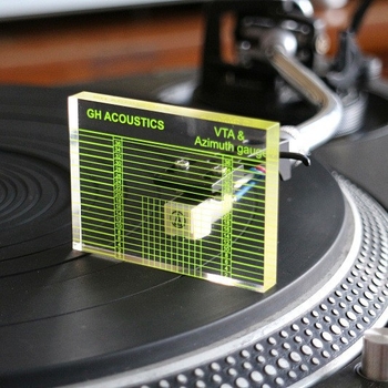 GH ACOUSTIC VTA01 Εργαλείο Ευθυγράμμισης για Πικάπ Δίσκου – Ισορροπία VTA και Azimuth για Stylus και Tonearm