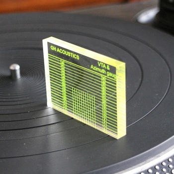 GH ACOUSTIC VTA01 Εργαλείο Ευθυγράμμισης για Πικάπ Δίσκου – Ισορροπία VTA και Azimuth για Stylus και Tonearm