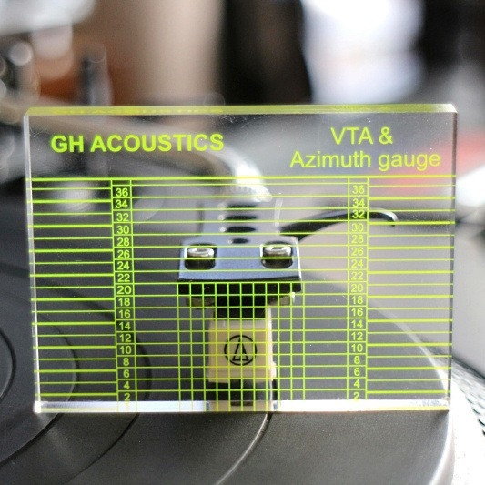 GH ACOUSTIC VTA01 Εργαλείο Ευθυγράμμισης για Πικάπ Δίσκου – Ισορροπία VTA και Azimuth για Stylus και Tonearm