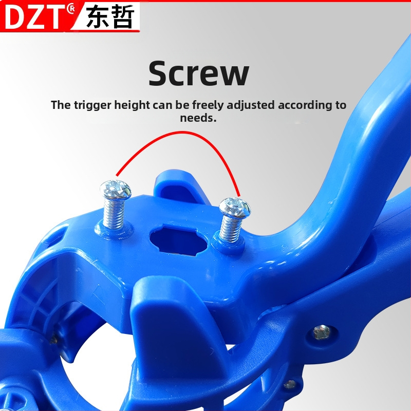 DZT пистолет за пяна и фуги за стъкло – ръчно налягане за фуги, спестяващ труд инструмент, ABS корпус