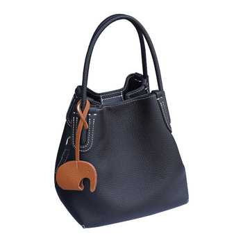 Чанта от първокласна телешка кожа | чанта-кошничка в стил кошница за зеленчуци, магнитно закопчаване, вътрешен джоб с цип, една презрамка