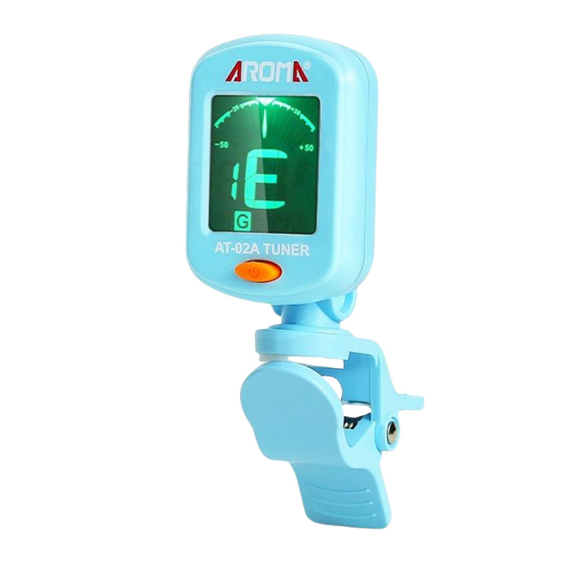 Arnoma AT-01A Tuner electronic universal cu metronom pentru chitară, ukulele și vioară, ton variabil