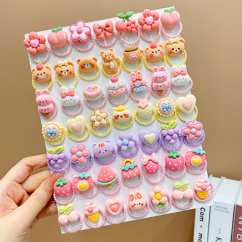 Plaukų gumytės ir plaukų virvelės, Akrilo medžiaga, Vaikų stilius, Princesių serija