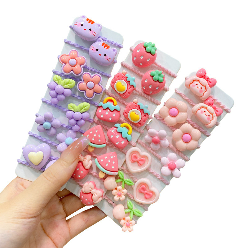 Plaukų gumytės ir plaukų virvelės, Akrilo medžiaga, Vaikų stilius, Princesių serija