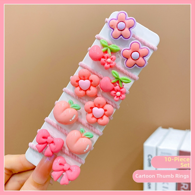 Plaukų gumytės ir plaukų virvelės, Akrilo medžiaga, Vaikų stilius, Princesių serija